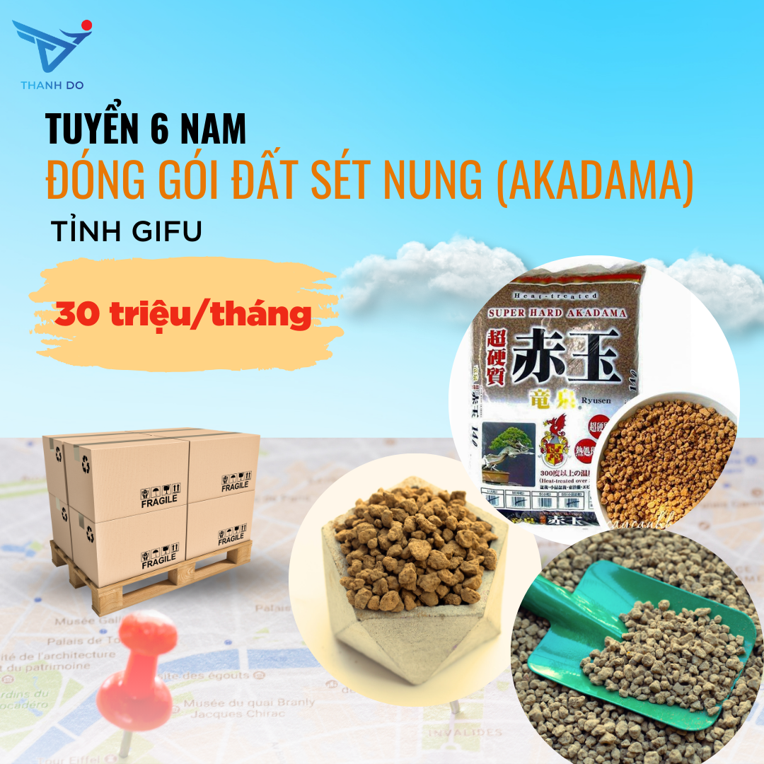 TUYÊN DỤNG 8F NAM ĐƠN HÀNG ĐÓNG GÓI CÔNG NGHIỆP